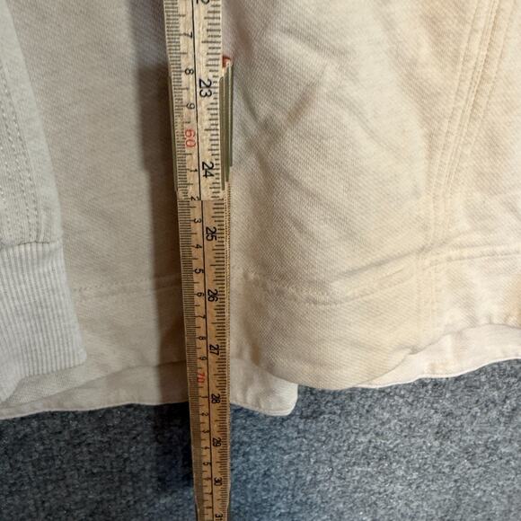 Athleta Shirt Womens 3X XXXL Beige Crewneck Stretch Sweatshirt Plus Size - Picture 8 of 9